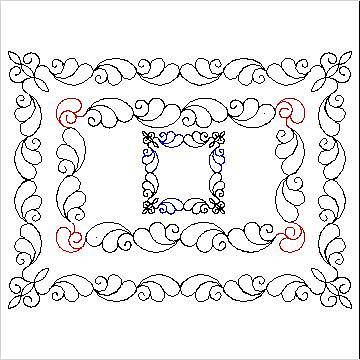(image for) Feather Fantasy_border and corner_6-L00949 - Click Image to Close
